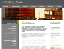Tablet Screenshot of pintoribeiro.com